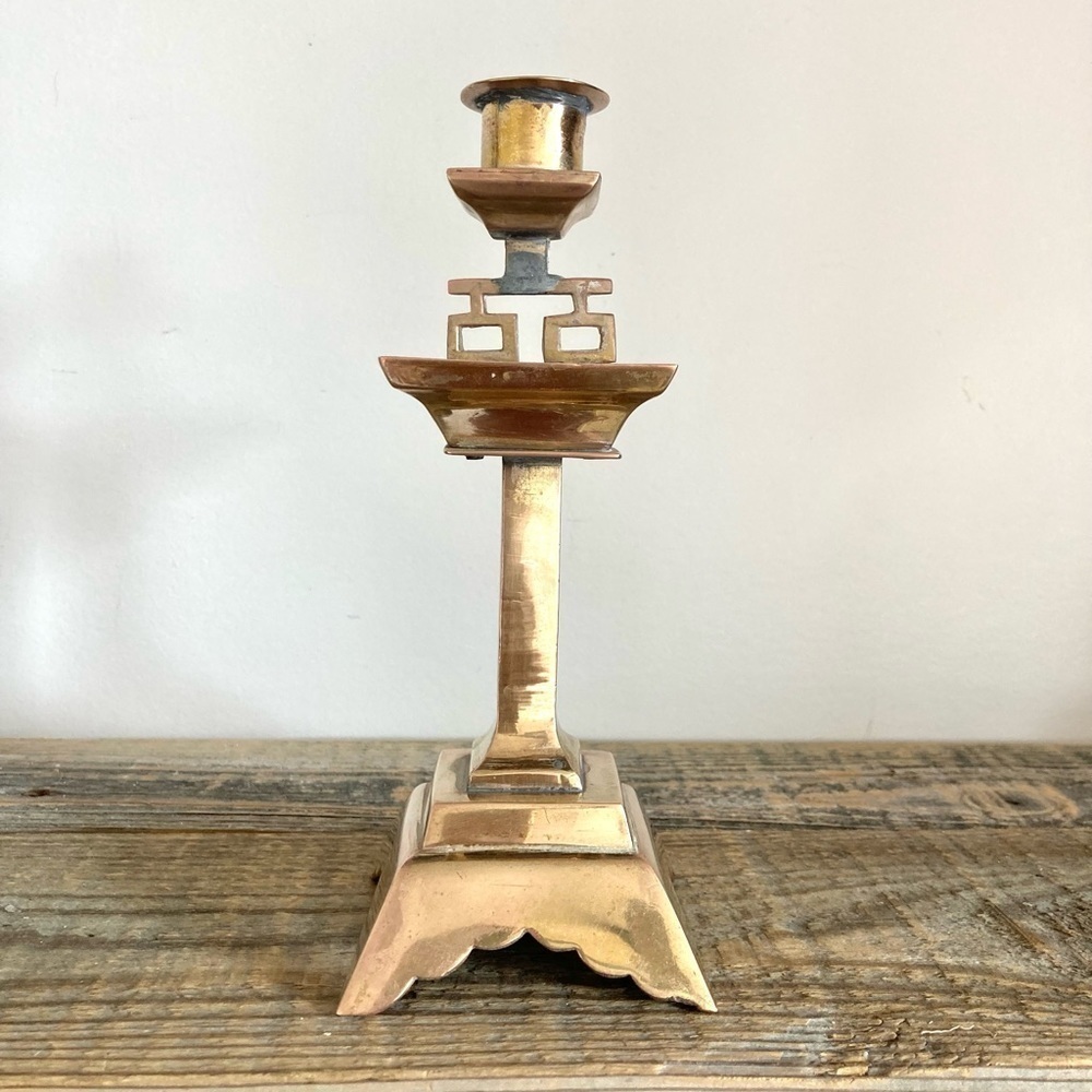Brass candlestick
